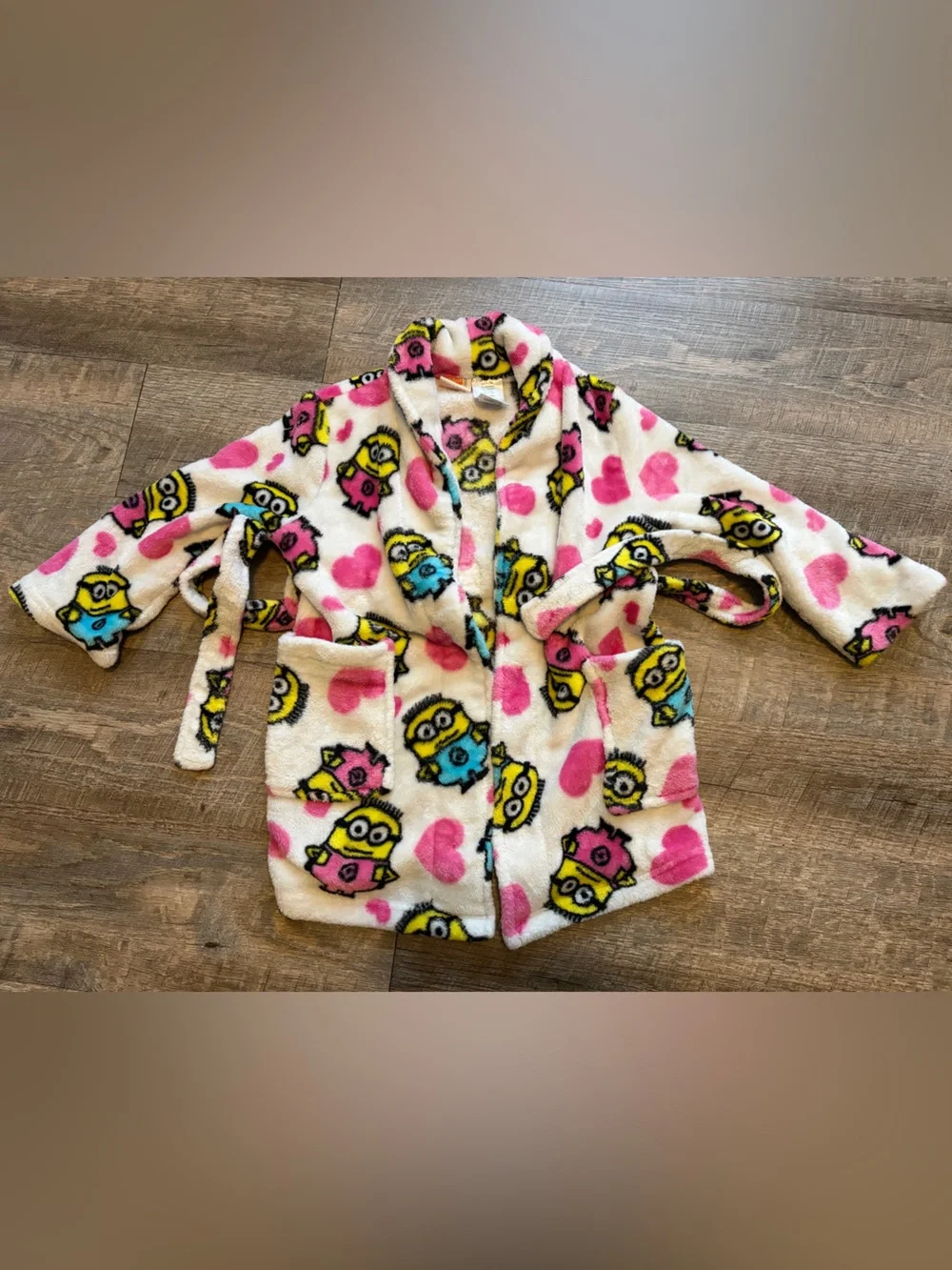 Despicable Me Girls Robe 4/5 T